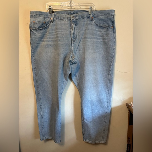 Levi’s‎ 501 ‘81 A High Rise NWT Button Fly Premium Jeans Tapered Leg Size 24W - Picture 1 of 6